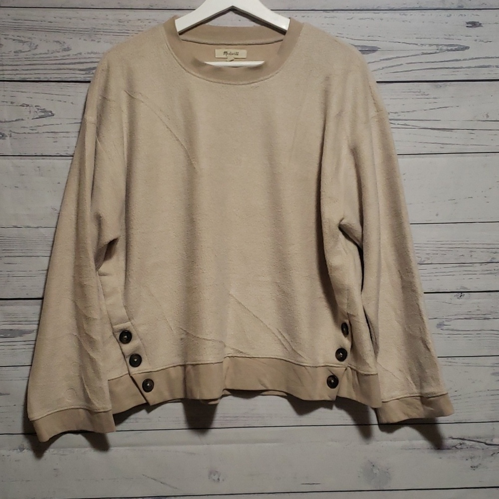 Madewell fleece sweater